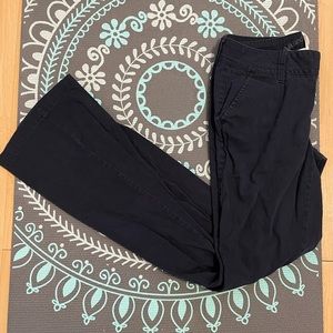 Juniors size 5 long Gently worn navy blue Arizona pants! 3 identical pairs!